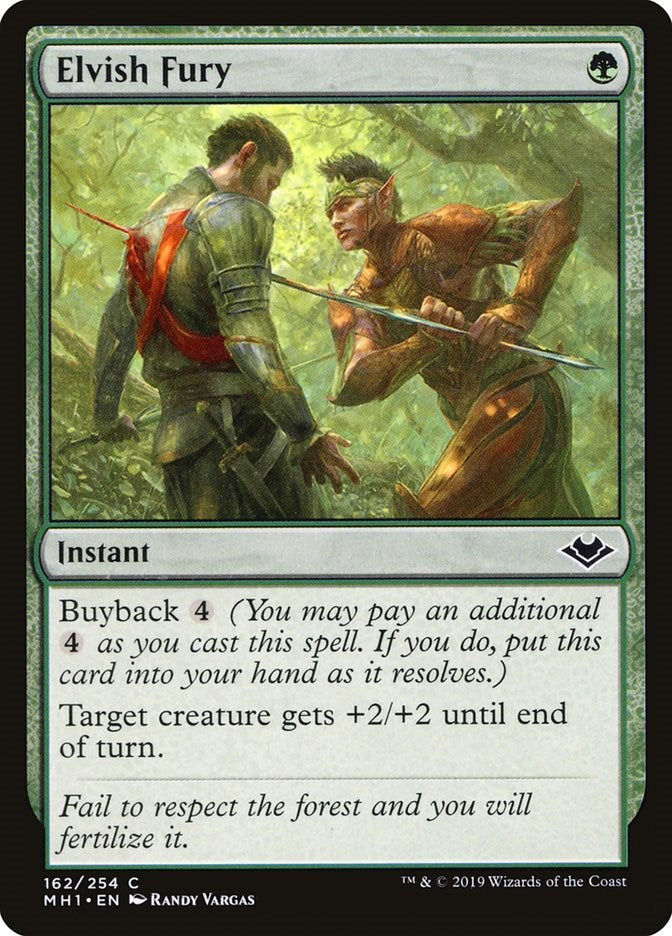 Elvish Fury [MH1 - 162]