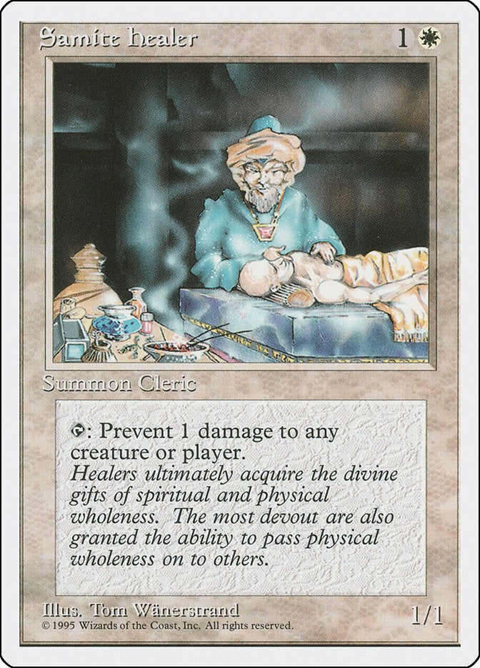 Samite Healer [4ED - N/A]