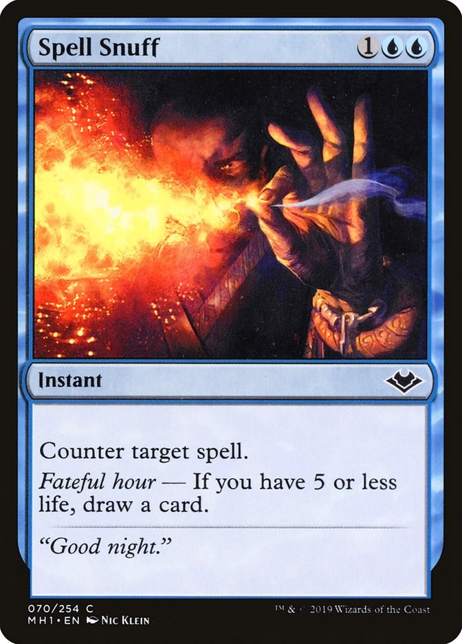 Spell Snuff [MH1 - 70]