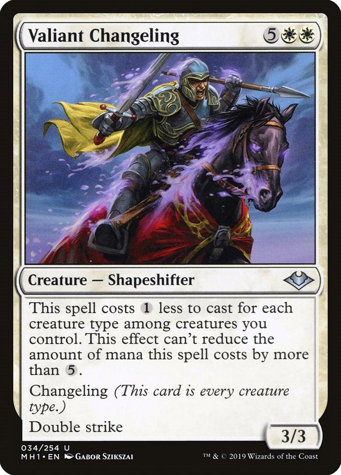 Valiant Changeling [MH1 - 34]