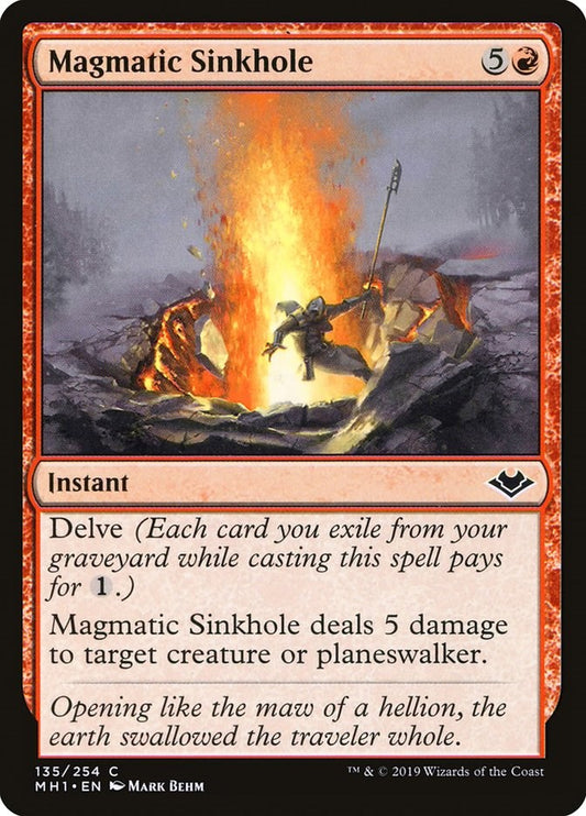Magmatic Sinkhole [MH1 - 135]
