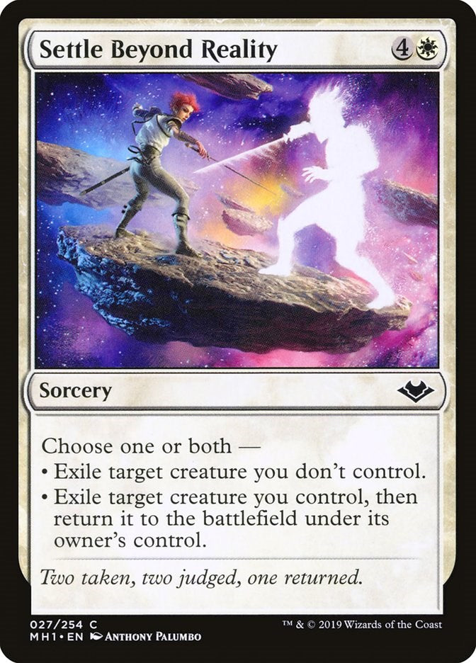 Settle Beyond Reality [MH1 - 27]
