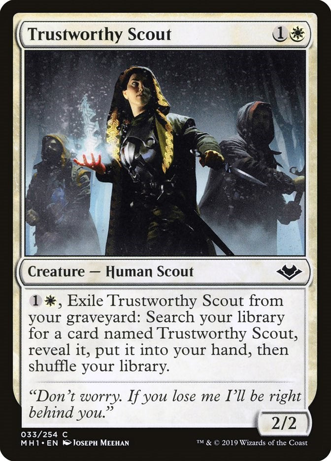 Trustworthy Scout [MH1 - 33]