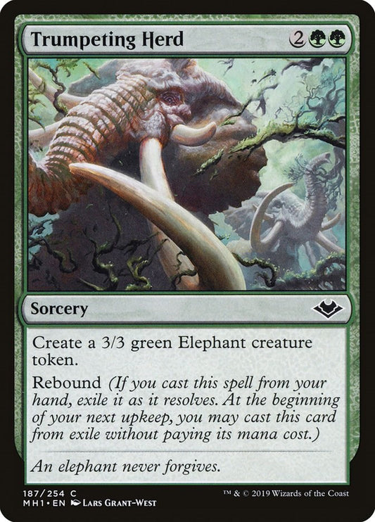 Trumpeting Herd [MH1 - 187]