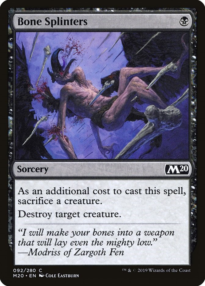 Bone Splinters [M20 - 92]