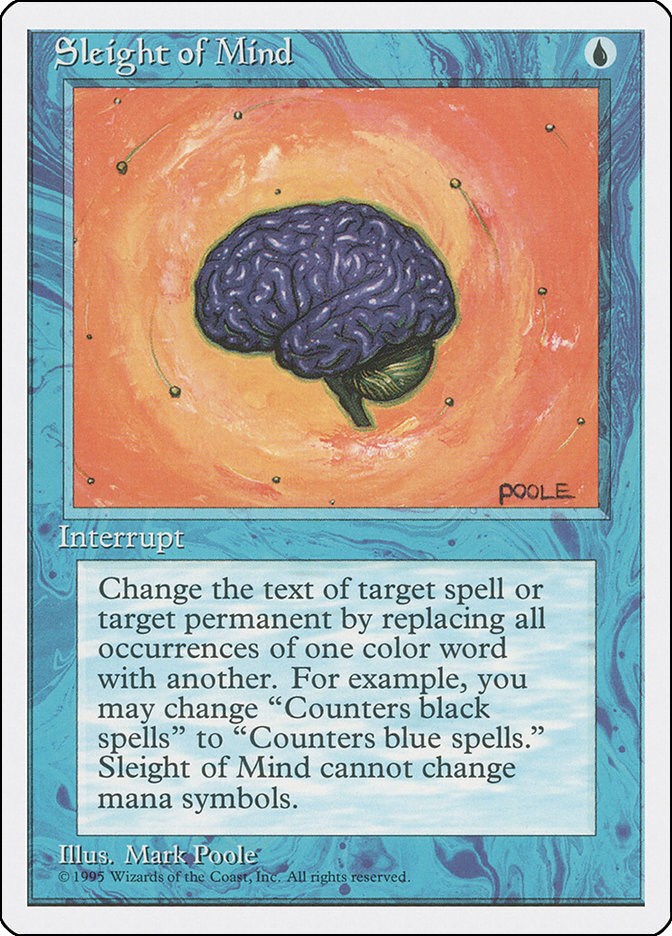 Sleight of Mind [4ED - N/A]