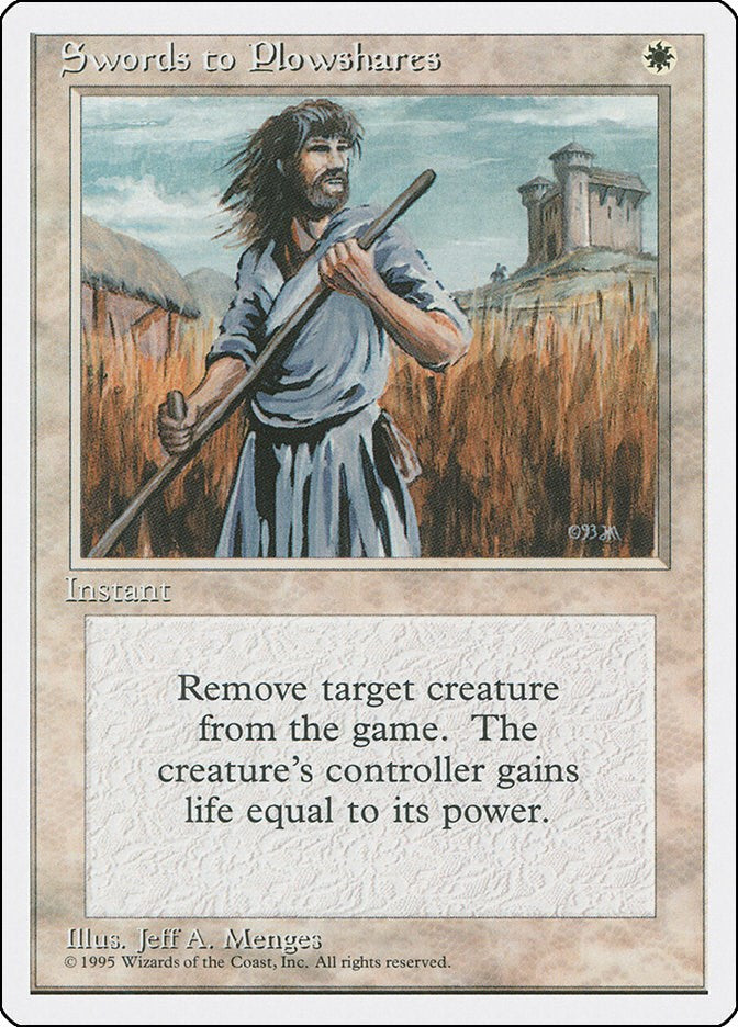 Swords to Plowshares [4ED - 302]