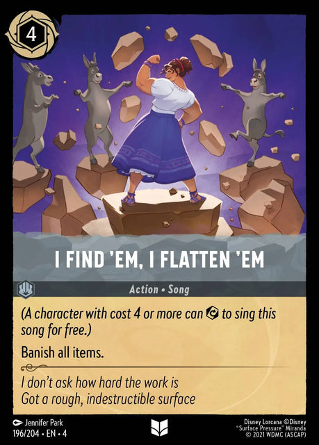 I Find 'Em, I Flatten 'Em - 196/204 - Uncommon