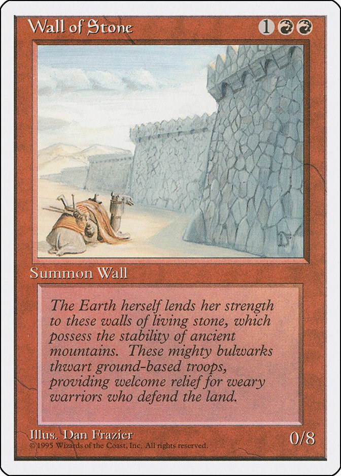 Wall of Stone [4ED - N/A]