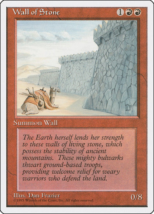 Wall of Stone [4ED - N/A]