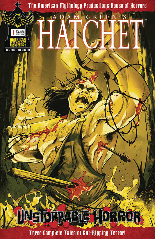 Hatchet Unstoppable Horror #1 Cover C Limited Edition Bloody Variant (Mature)