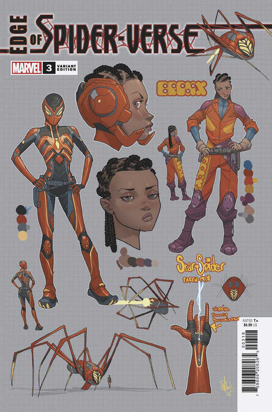 Edge Of Spider-Verse #3 1:10 Pete Woods Ratio Design Variant