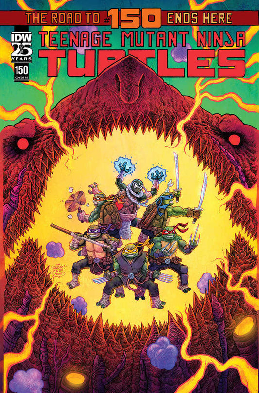 Teenage Mutant Ninja Turtles #150 Variant Ri (1:10) (Moody)