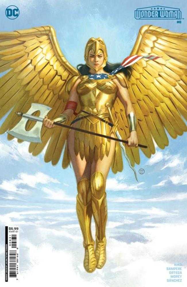 Wonder Woman #8 Cover B Julian Totino Tedesco Card Stock Variant