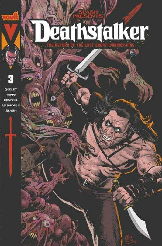 Slash Presents Deathstalker The Return of the Last Great Warrior #3 (Of 3) Cover B Jim Terry & Nathan Gooden Variant