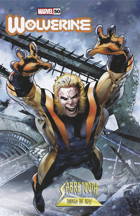 Wolverine #50 Greg Land Sabretooth Variant