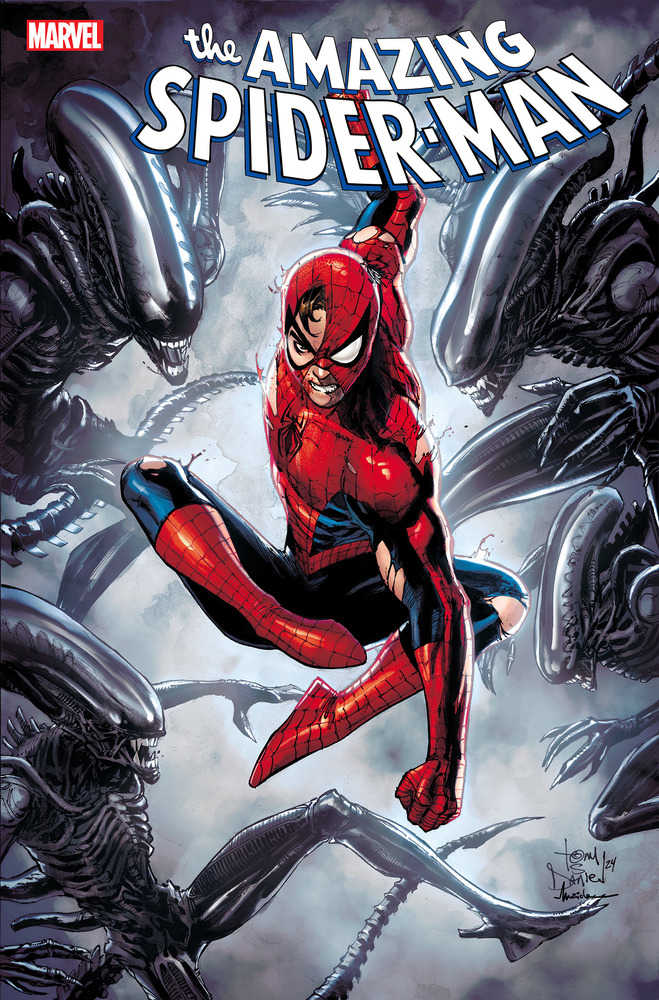 Amazing Spider-Man #53 Tony Daniel Marvel vs. Alien Variant