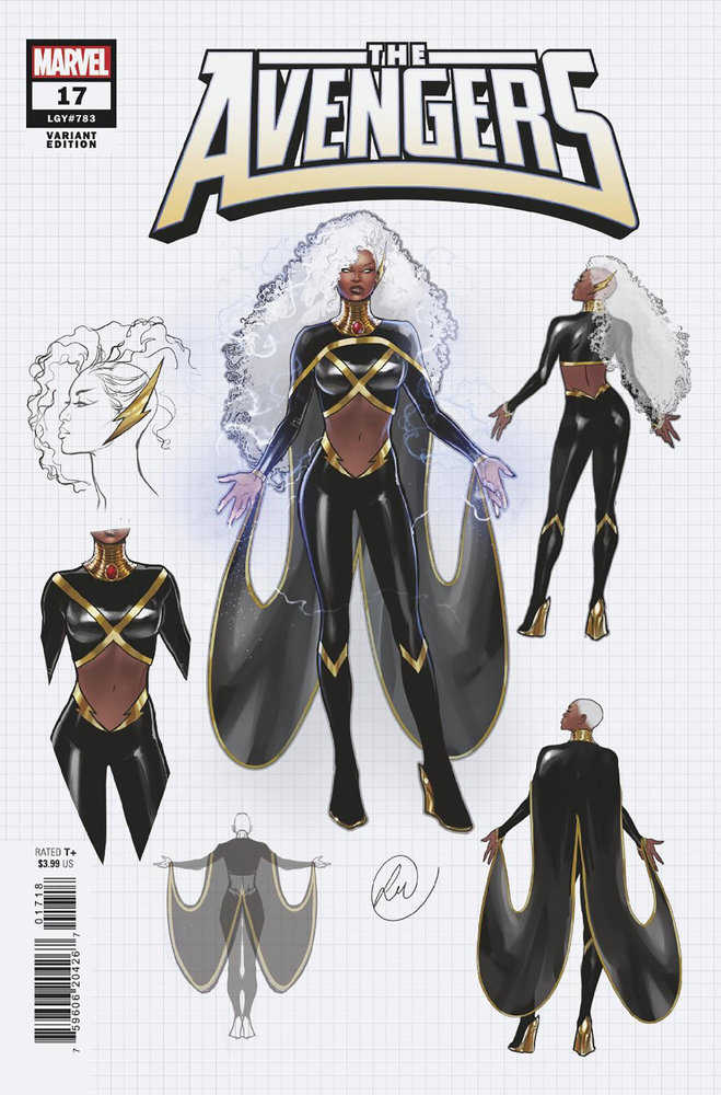 Avengers #17 Lucas Werneck 1:10 Design Variant [Dpwx]
