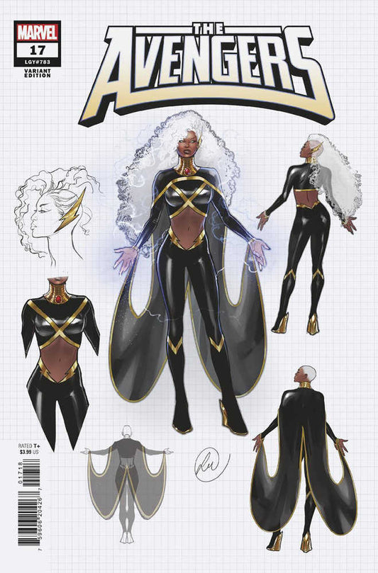 Avengers #17 Lucas Werneck 1:10 Design Variant [Dpwx]