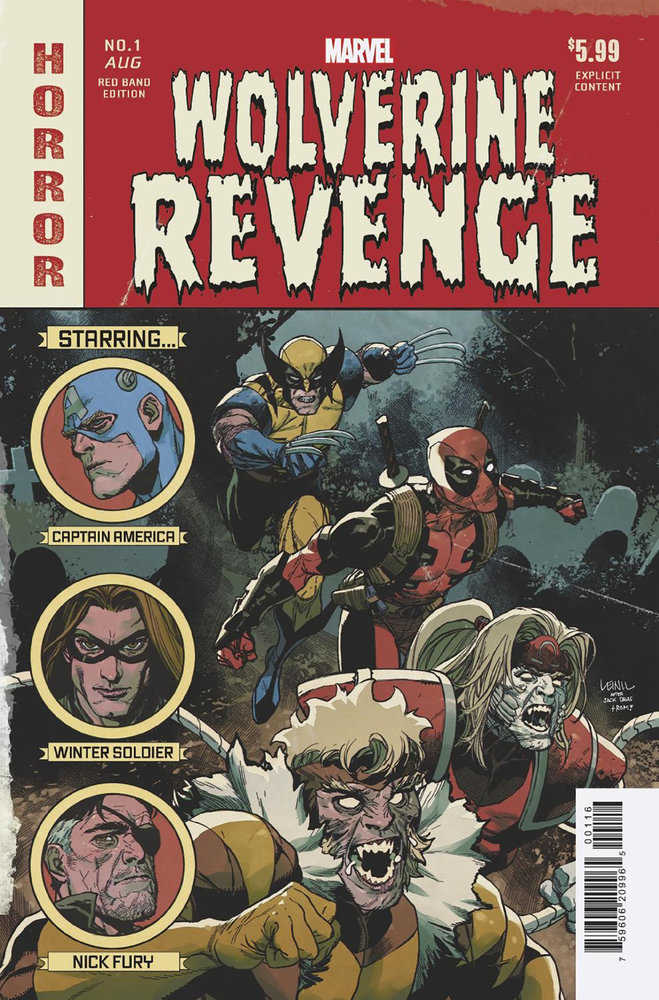 Wolverine: Revenge - Red Band #1 Leinil Yu Homage Variant [Polybagged]