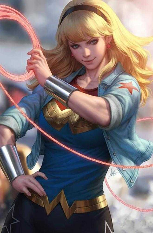 Wonder Woman #13 Cover C Stanley Artgerm Lau Card Stock Variant (Absolute Power)