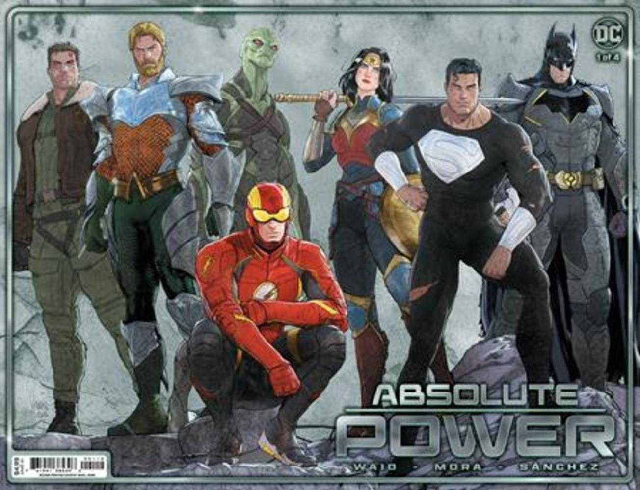 Absolute Power #1 2nd Print Mikel Janin Wraparound