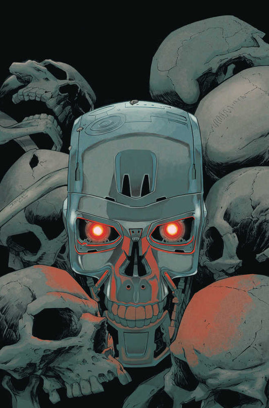 Terminator #1 Shalvey Metal Embossed Cover De Exclusive Variant