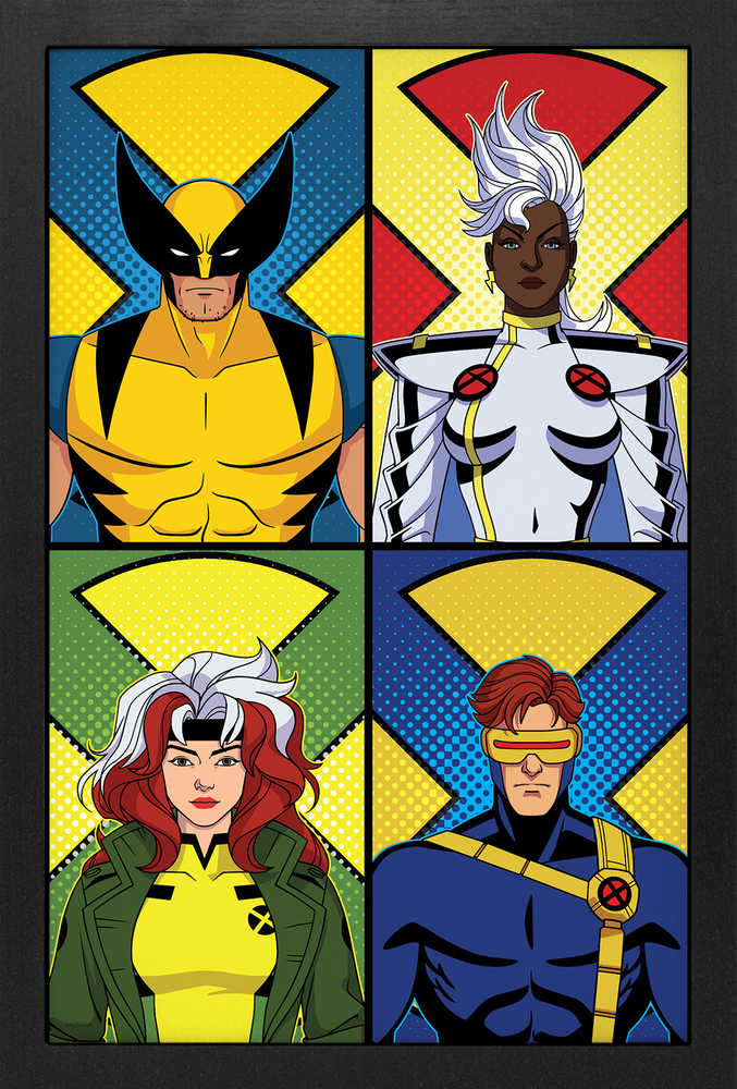 X-Men '97 Characters Framed Print