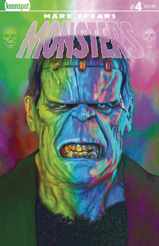 Mark Spears Monsters #4 Cover G Metal Cover