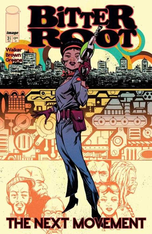 Bitter Root The Next Movement #3 (Of 5) Cover A Sanford Greene Connecting (Mature)