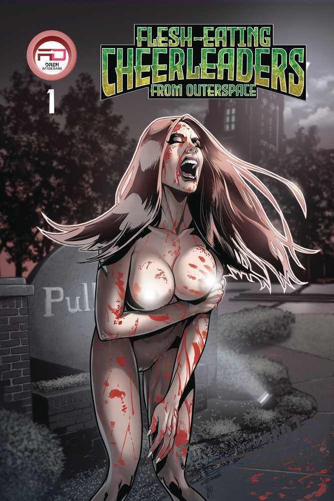 Flesh Eating Cheerleaders Outer Space #1 2nd Print Cover B Zane