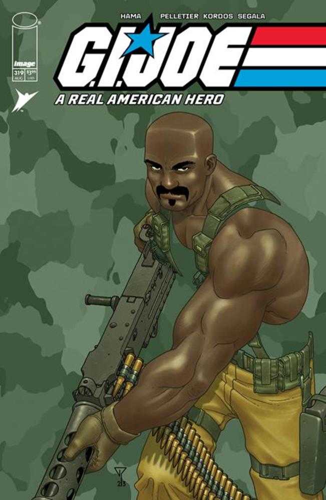 G.I. Joe A Real American Hero #319 Cover C 1 in 10 Francis Portela Variant