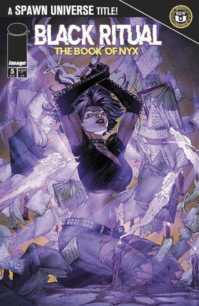 Black Ritual The Book Of NYX #5 (Of 7) Cover B Brett Booth Variant