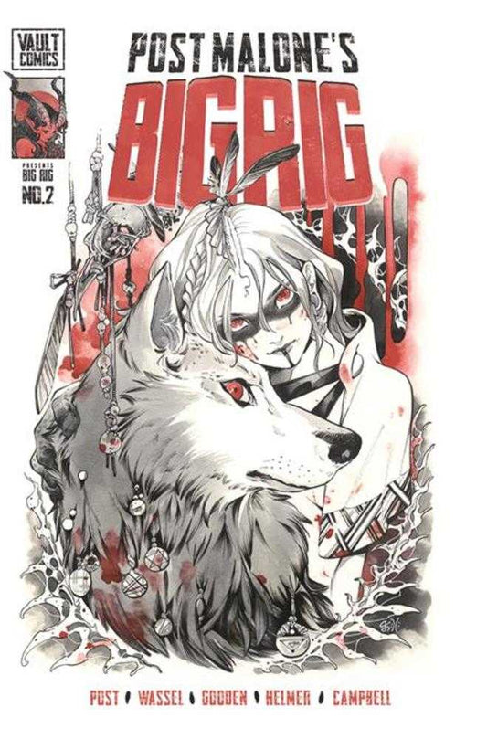 Post Malone's Big Rig #2 Cover I Peach Momoko Variant (Mature)