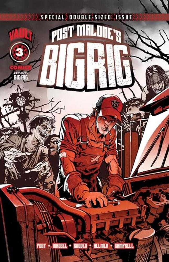 Post Malone's Big Rig #3 Cover A Nathan Gooden (Mature)