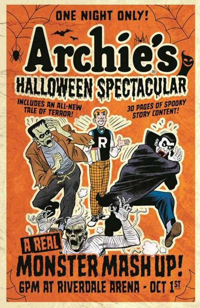 Archie's Halloween Spectacular #1 (One Shot) Cover B Bob White Retro Art Variant
