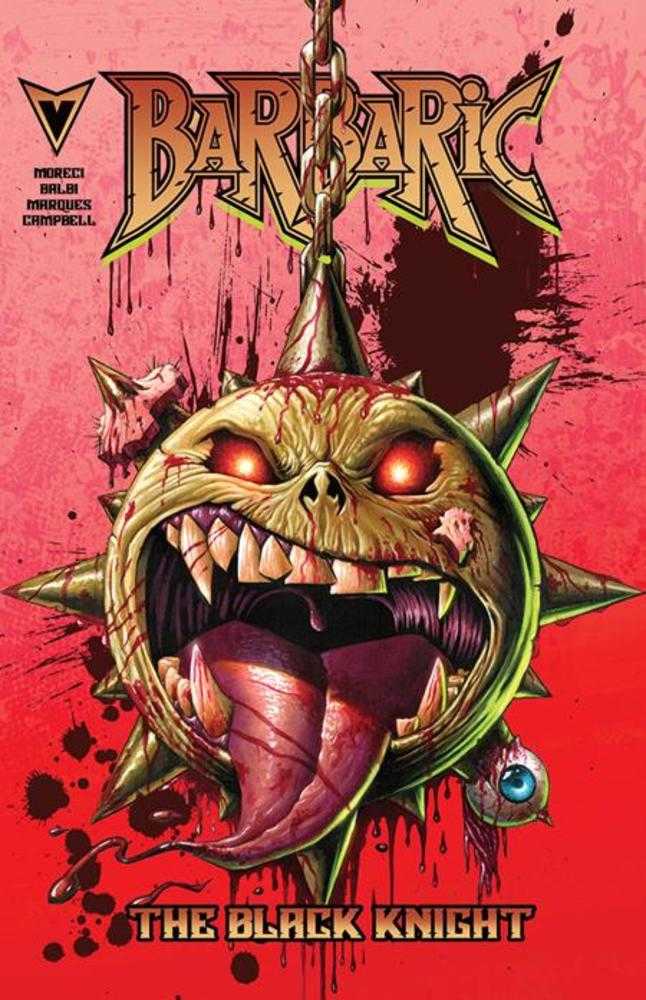 Barbaric The Black Knight #1 (One Shot) Cover C 1 in 25 Pete Carroll Blood Splatter Variant