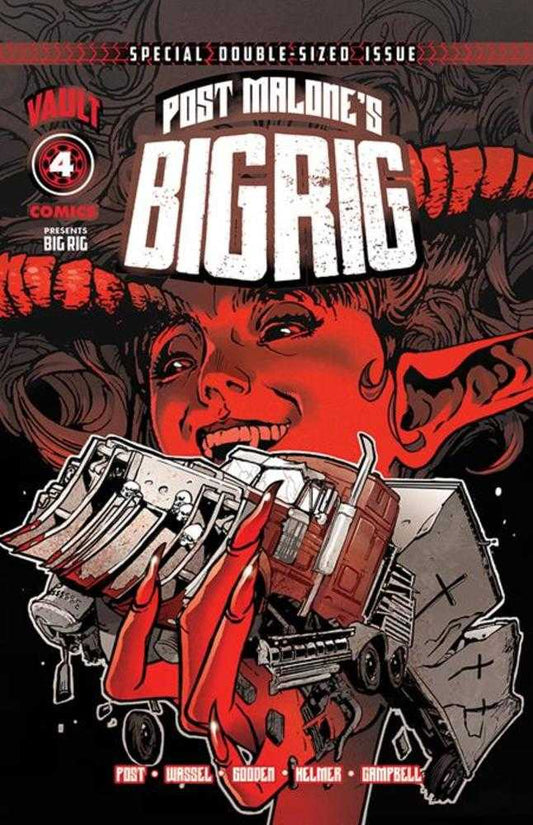 Post Malone's Big Rig #4 Cover A Nathan Gooden (Mature)