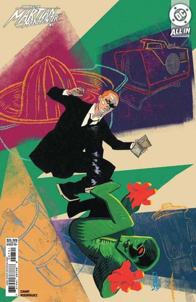 Absolute Martian Manhunter #7 Cover C Werther Dell Edera Card Stock Variant