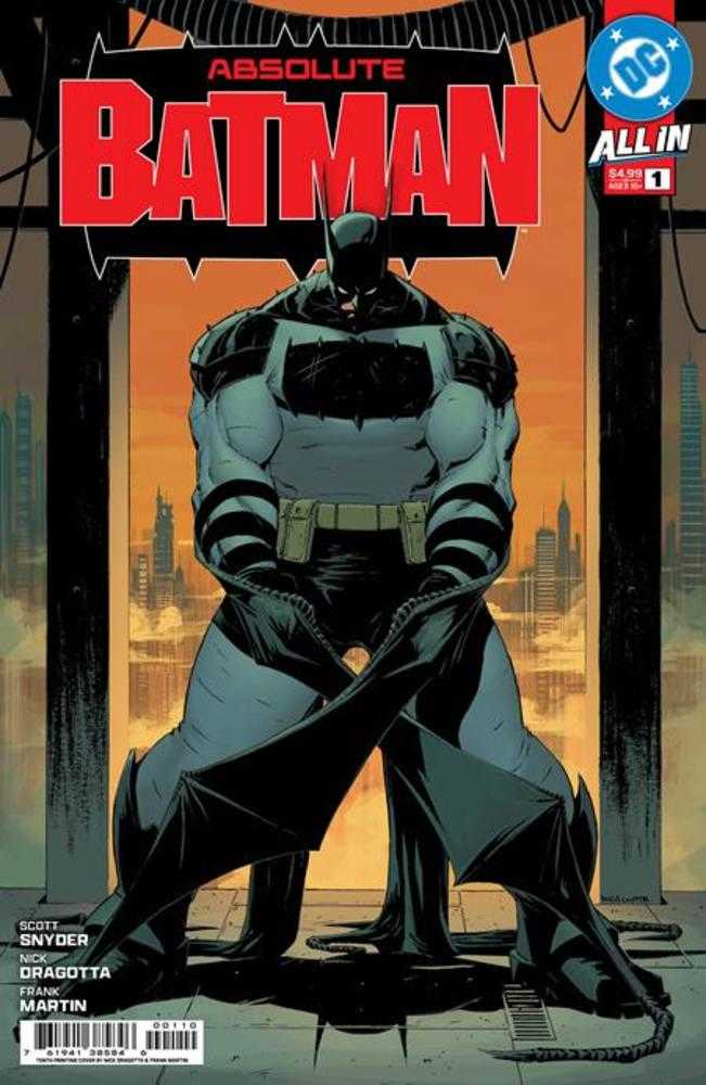 Absolute Batman #1 10th Printing Cover A Nick Dragotta
