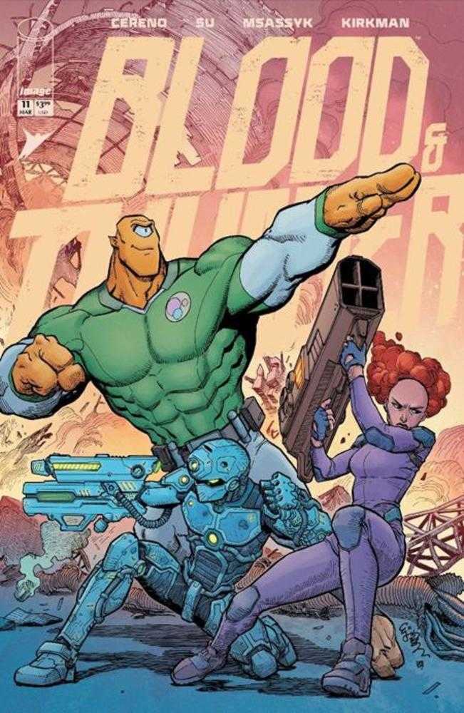 Blood & Thunder #11 Cover E Ej Su & Msassyk Invincible Team Up Variant (Mature)