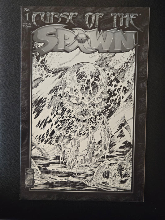 Curse of the Spawn #1 B&W Variant