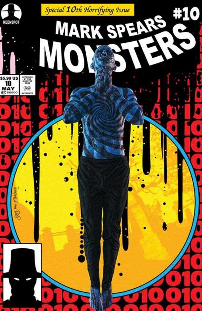 Mark Spears Monsters #10 Cover B Mark Spears Asm #300 Unholy Homage Variant