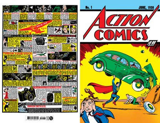 Action Comics #1 Facsimile Edition Cover C Joe Shuster Foil Variant (2026)