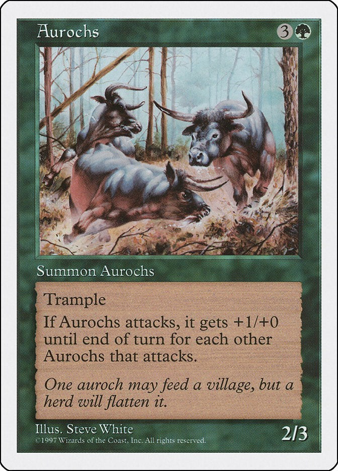 Aurochs [5ED - N/A]