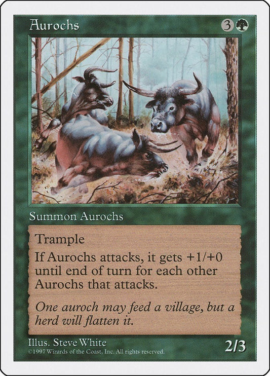 Aurochs [5ED - N/A]