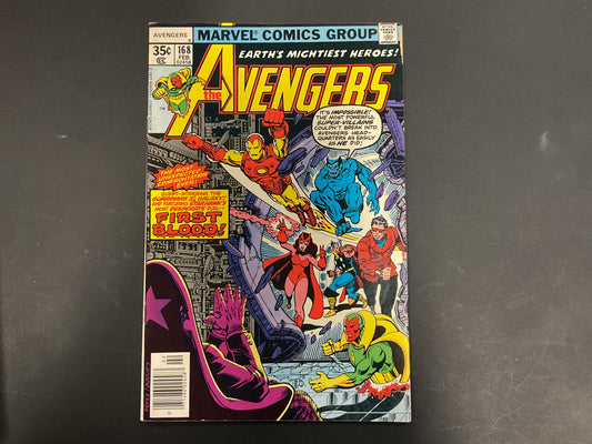 The Avengers #168