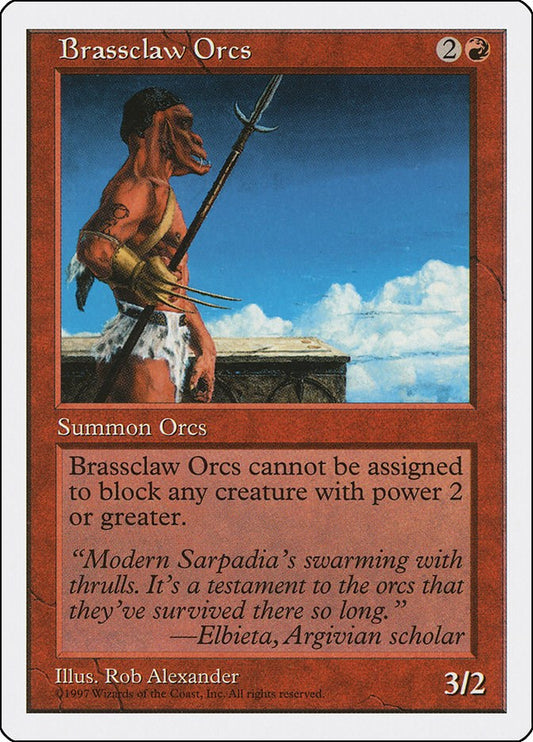 Brassclaw Orcs [5ED - N/A]