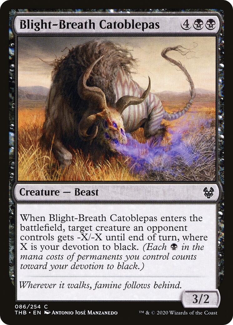 Blight-Breath Catoblepas [THB - 86]