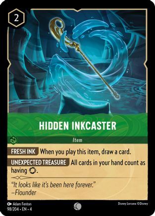 Hidden Inkcaster - 98/204 - Common - Cold Foil